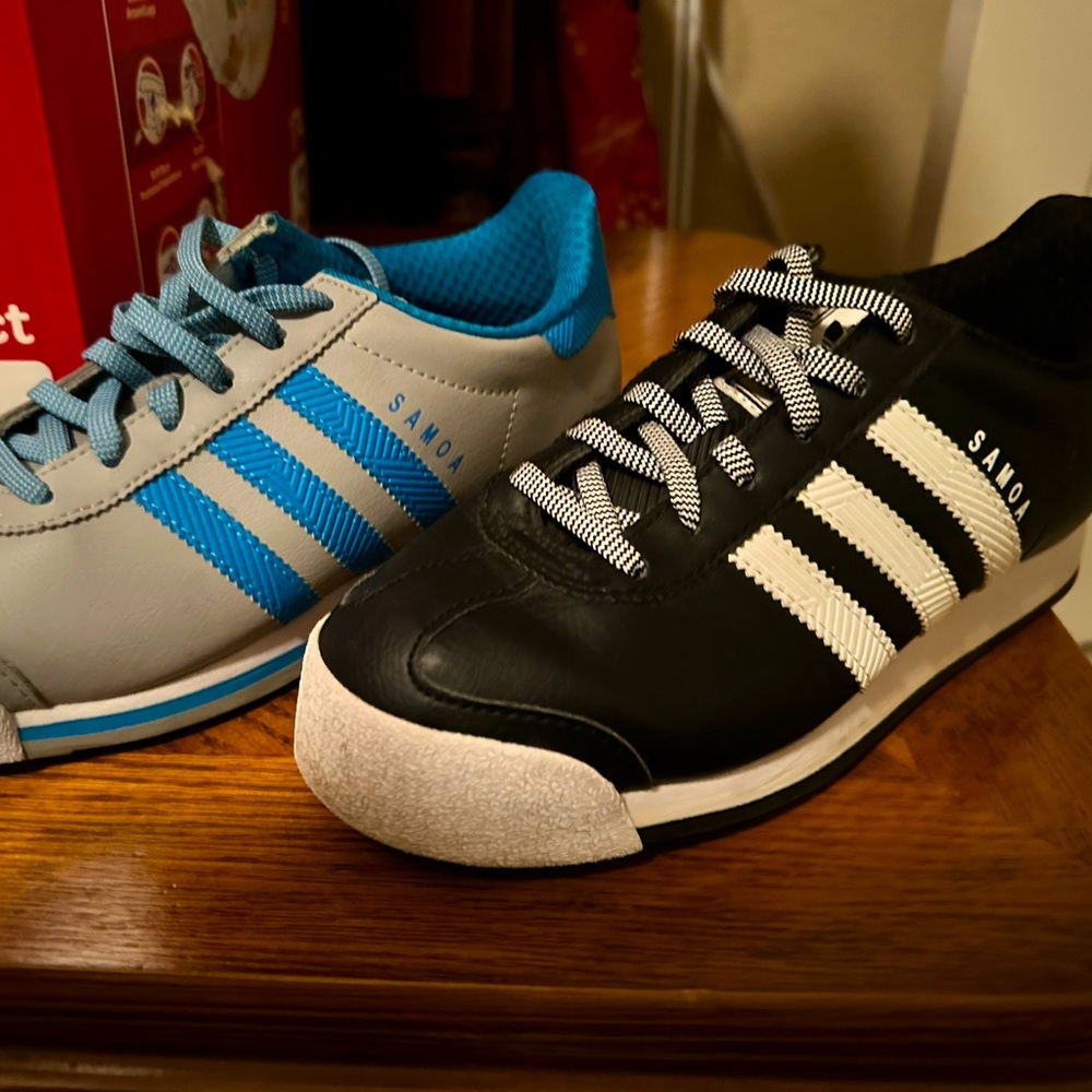 Two pairs of shoes for 100.00. Barely worn. In great condition.